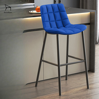 Table de bar moderne en bois, table ronde pour restaurant, cuisine, salon, petit espace