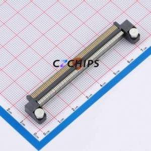 ERM8-075-01-L-D-RA-K-TR Board-to-Board & Backplane Connector SMD,P=0.8mm,Horizontal Mount Connector 150P 0.8mm Horizontal Mount - Product Image 1