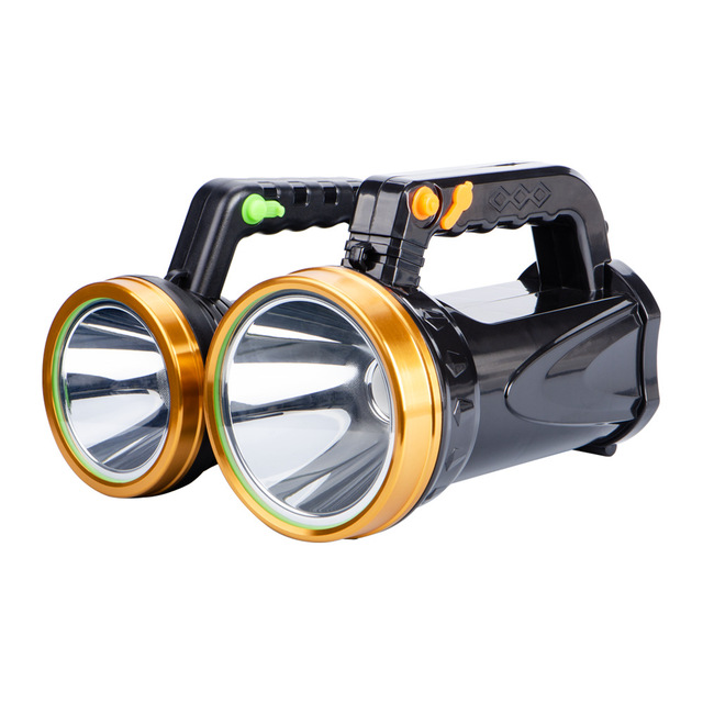 Cross-border LED High-Power Flashlight Laser Beam Rechargeable 1200mAh Battery IP20 Rated Ultra-Bright Long-Range (200-500m) for