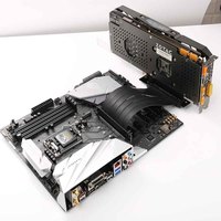 Adaptateur Riser PCIE X16 3.0 haute vitesse avec Port d'extension de carte de câble Flexible de 250mm Accessoire informatique Produit en stock