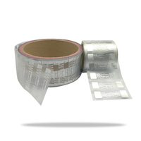 Etiqueta de Seguridad RFID para Control de Inventario, Etiqueta Adhesiva Impermeable UHF RFID Pasiva de 860-960MHz, Tarjetas de Control de Acceso