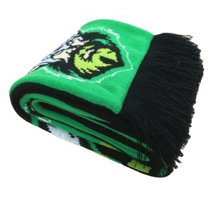 Écharpe <span class=keywords><strong>de</strong></span> sport personnalisée en acrylique 100% pour l'hiver, longue et chaude, brodée en jacquard, avec logo personnalisé pour équipe <span class=keywords><strong>de</strong></span> football - Product Image 2