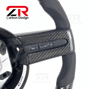 Accessoires de voiture pour Ford <span class=keywords><strong>Mustang</strong></span> GT ST RS GT350 500 Sport Volant en fibre de carbone 2004 <span class=keywords><strong>2005</strong></span> 2006 2007 2008 - Product Image 6