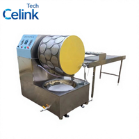 Máquina Automática para Hacer Envolturas de Rollitos Primavera / Máquina para Hacer Hojas de Masa para Rollitos Primavera con Control de Temperatura