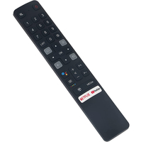 Télécommande vocale de remplacement RC901V FMR1 compatible avec les téléviseurs intelligents Android TCL
