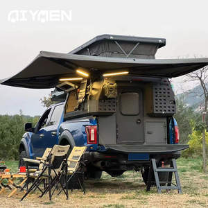 <span class=keywords><strong>Caravane</strong></span> miniature surélevée pour expéditions tout-terrain, carrosserie de camping-car, camping-cars pour camionnettes, coque à plateau plat, plancher en plastique écologique, <span class=keywords><strong>prix</strong></span> - Product Image 5