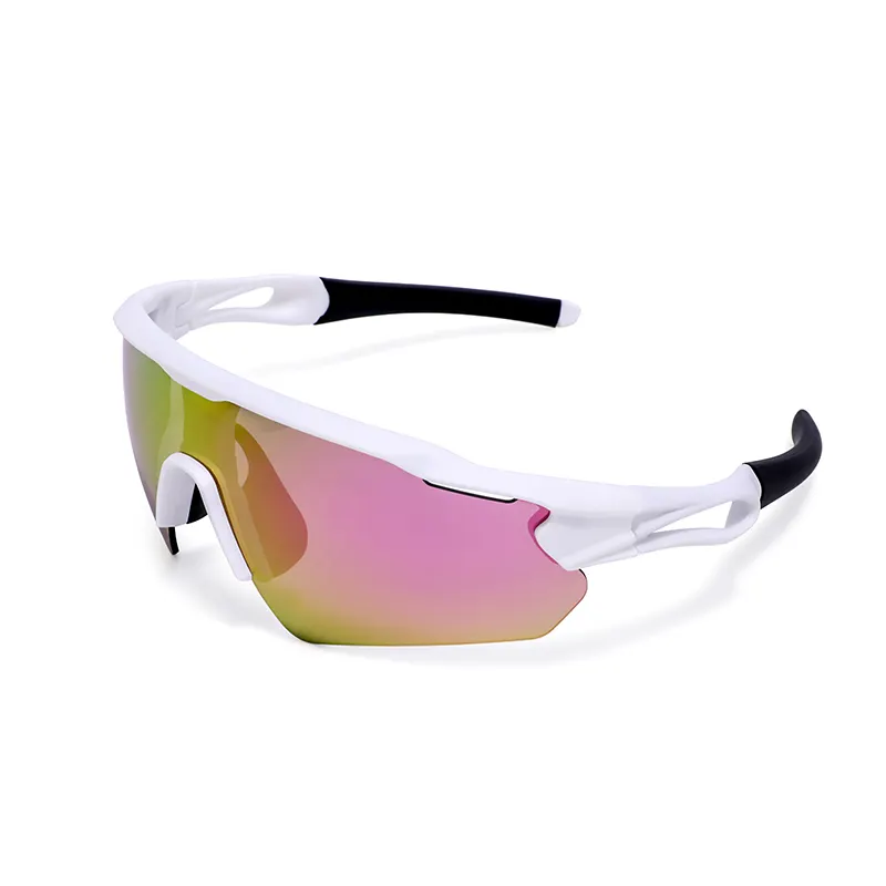نظارات شمسية رياضية مستقطبة TR90 بعدسة كروية نظارات صيد للسيدات للدراجات