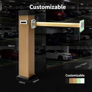 Sistema de gestión de espacios de estacionamiento independiente, mini máquina, motor DC24V, barrera automática personalizada con brazo articulado. - Product Image 2