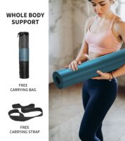 Tapis de yoga TPE haut de gamme en gros, antidérapant, imperméable, pour Pilates et Hot Yoga, avec sangle – Vente en gros