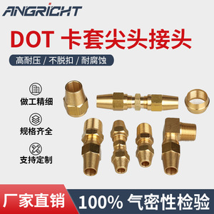 Raccords hydrauliques en acier pour systèmes haute pression avec filetages externes et conception de connecteur droit - Product Image 5
