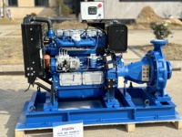 Pompes à eau à moteur électrique monocylindre à haute pression à 6 cylindres, pompe à eau diesel de 12 pouces, 150/40 200/40, hauteur de refoulement de 100 m