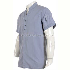 Certificat <span class=keywords><strong>FAMA</strong></span> usine concevoir votre propre chef manteau magasins qui vendent des manteaux de chef cuisine personnel uniforme - Product Image 2