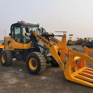 Wheel loader diesel kualitas bagus artikulasi keselamatan 0.8T,1.0T 3 ton 5 tonMini Wheel Loader - Product Image 4