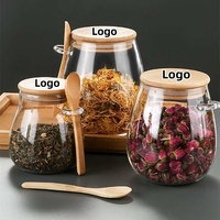 Toples Penyimpanan Camilan Multifungsi Kedap Udara Tahan Lama Ramah Lingkungan Berbahan Kaca Borosilikat Tinggi Transparan Kapasitas Besar Merek ZY