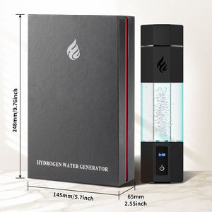 Botella de Agua Hidrogenada Portátil Inteligente con Generador de Agua USB de 8000PPB, Libre de BPA, Personalizable con MOQ Bajo, para Oficina, Hogar y Viajes - Product Image 6