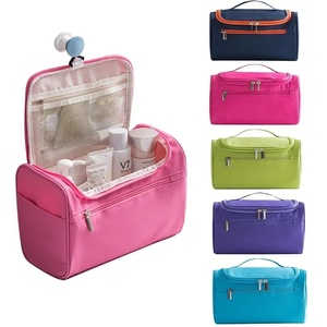 <span class=keywords><strong>Sac</strong></span> de toilette imperméable de grande taille pour femmes et hommes, avec fermeture éclair et poignée supérieure, pour les voyages et l'organisation des cosmétiques - Product Image 2