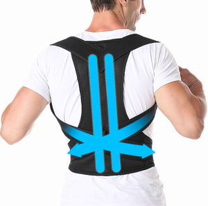 XS-5XL Plus Size Posture Corrector Rückens tütze Schulter glätter Wirbelsäulen stütz gurt für Skoliose Buckliger richtig - Product Image 1