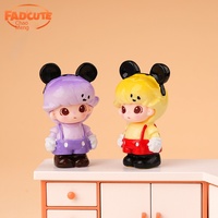 Ornement en résine de souris DMK personnalisé en gros Boîte aveugle congelée Adorable jouet de collection de bureau
