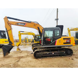Prix compétitif, Vente chaude : Excavatrices d'occasion Sany SY155C Sany155C Sany155 de 15 tonnes, origine Chine, avec moteur, boîte de vitesses, pompe et marteau hydraulique - Product Image 1