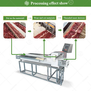 <b>Table</b> Top Tofu Cube Meat Quail Egg Kabob Skewer Stick Automatic Kebab Skewing Maker Machine <b>BBQ</b> - Product Image 5