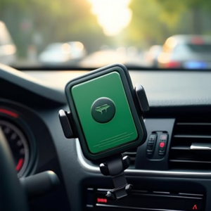 Soporte para teléfono para coche con marco de fotos, soporte universal para ventilación de coche, color verde - Product Image 3