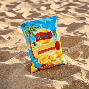 Custom Printed Snack Food Plastic Bags Resealable Plastic Potato Chips Crisp Packaging Bag <b>Material</b> - Product Image 4
