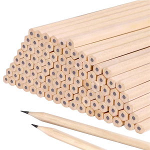 BECOL Lápiz Hexagonal de alta calidad Lápices de madera de color natural sin borrador Lápices de estudiantes al por mayor con precio barato - Product Image 1