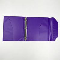 Carpeta de Anillas Triple de Plástico EVA con Logotipo Personalizado, Carpeta Impermeable para Organización de Oficina, Material de Papelería Empresarial