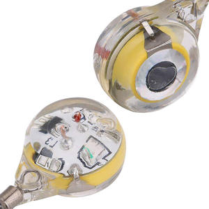 Leurre <span class=keywords><strong>de</strong></span> pêche à LED, grand œil <span class=keywords><strong>de</strong></span> poisson, 5 couleurs, Mini LED, sous-marine, goutte profonde, lumière d'attraction pour poisson avec pivot - Product Image 2