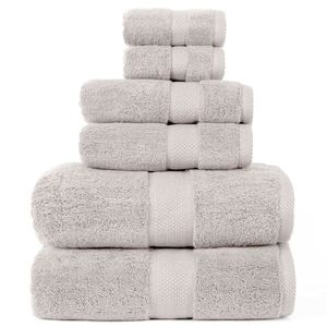 Ensemble de serviettes de bain de luxe cinq étoiles 100% coton pour la salle de bain - Product Image 1