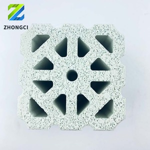 Material de Filtro para Peceras y Estanques, Material de Cultivo de Bacterias Nitrificantes, Ladrillo Cuadrado para Purificación de Agua - Product Image 2