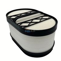Nouvel élément filtrant en papier alvéolé transfrontalier P958647 pour excavatrices et niveleuses, résistant aux hautes températures