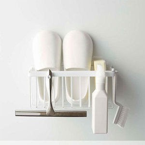 Tường gắn kết nhà bếp aethetic Tủ lạnh <span class=keywords><strong>Side</strong></span> Magnetic gia vị Giá kim loại phòng tắm khăn mô lưu trữ Kệ Treo Giỏ chủ - Product Image 3