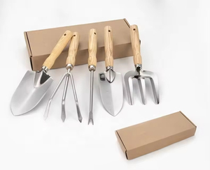 Outils de jardinage <span class=keywords><strong>en</strong></span> acier inoxydable de style <span class=keywords><strong>japonais</strong></span>, outils de plantation de qualité DIY <span class=keywords><strong>pour</strong></span> le jardinage <span class=keywords><strong>en</strong></span> plein air, 5 pièces - Product Image 6