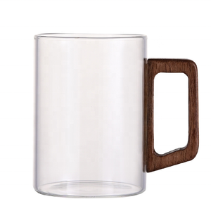 Tazza <span class=keywords><strong>da</strong></span> Tè in Vetro di Alta Qualità con Manico Colorato Creativo, 401-500ml, Ecologica e Adatta al Microonde, per Uso Domestico - Product Image 5