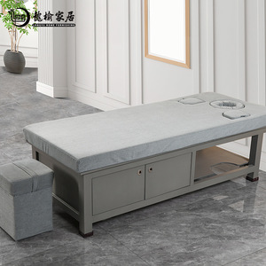 Table de massage Longyu avec structure en bois et éponge de densité moyenne pour usage en spa et instituts de beauté - Product Image 3