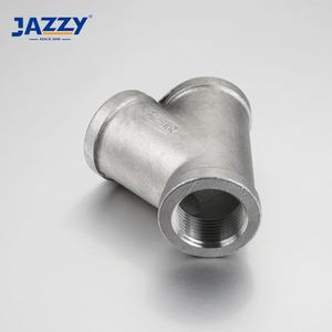 JAZZY Thép Không Gỉ Chuyên Nghiệp Ss 304 316 Ren Bằng Bsp Npt 3 Way Y Loại Tee Lắp Ống - Product Image 3