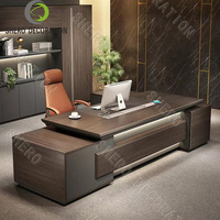 Chaise de bureau moderne dernière table de bureau de direction conçoit des meubles meubles de bureau commercial pour la société