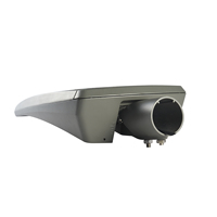 Lampadaire LED YUMRAY certifié CE ETL IK08 IP66 avec boîtier en aluminium, télécommande et variateur d'intensité, garantie 5 ans pour usage routier