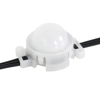 Module LED intelligent étanche SHIJI 30mm RGBW, lumière ponctuelle à pixels, éclairage de piste extérieur permanent pour Noël