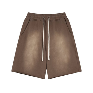 <span class=keywords><strong>Shorts</strong></span> para Hombre con Lavado Ácido y Efecto Desgastado, Fabricante de <span class=keywords><strong>Shorts</strong></span> con Lavado Ácido y Efecto Desgastado Personalizados, <span class=keywords><strong>Shorts</strong></span> Casuales de Estilo Urbano para Hombre - Product Image 2