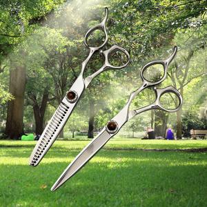 Ciseaux de coiffure CNC VG10, 6 pouces, ciseaux à effiler pour styliste, lame en acier inoxydable pour droitier - Product Image 4