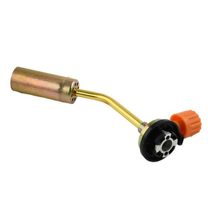 Pistolet à flamme au gaz portable en laiton, allumeur manuel pour brûler les poils de porc avec bouton orange 143580 - Product Image 2