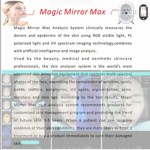 AI cilt analiz makinesi 30 milyon veritabanları 3D yüz cilt tarayıcı HD cilt dedektörü yüz analizörü çevrimdışı ürün üreticisi - Product Image 5