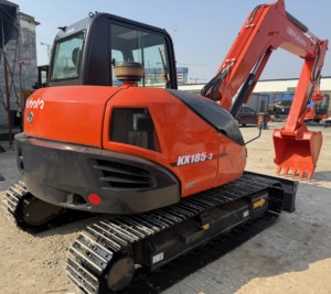 Kubota รถขุด kx185ขนาดเล็กมือสองเครื่องขุดขนาดเล็ก7ton 6ton kx183 kx165มือสอง Kubota - Product Image 5