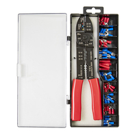Kit d'outils d'électricien HEXON 61 pièces avec fils torsadés et rigides AWG8-22, garantie 1 an
