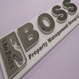 Enseigne lumineuse en acrylique avec <span class=keywords><strong>logo</strong></span> 3D personnalisé, lettres en métal rétroéclairées par LED, panneau de marque éclairé par LED, enseigne électronique illuminée - Product Image 1