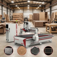 Routeur CNC 3 axes pour le bois, machine de gravure sur bois, découpeuse de bois, routeur CNC 4x8 pour la gravure du bois, du MDF, du PVC et de l'EVA