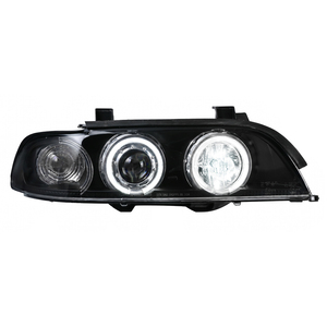 Kit de modification de phares de voiture à LED avec clignotants, lentille de feux de route et de croisement <span class=keywords><strong>520i</strong></span> pour <span class=keywords><strong>BMW</strong></span> Série 5 <span class=keywords><strong>E39</strong></span> 1995-<span class=keywords><strong>2003</strong></span> - Product Image 3