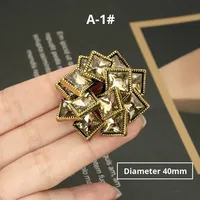 Kancing Rivet Logam Paduan Seng Kustom dengan Lapisan Enamel Warna Hitam Merah Biru Dongker Merah Muda Hijau Emas Tembaga Antik Kristal Berlian